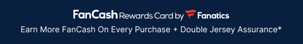 FanCash Rewards Card by Fanatics. Earn More FanCash on Every Purchase + Double Jersey Assurance*